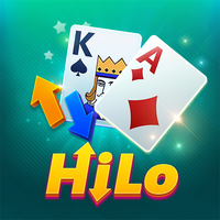 HiLo card prediction game icon