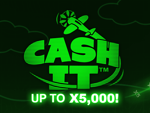 Cash It crash game with up to 5000x payout