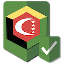 Verified secure payment shield badge
