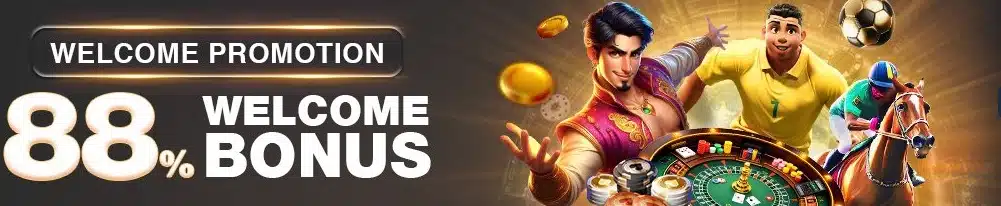88% Welcome Bonus
