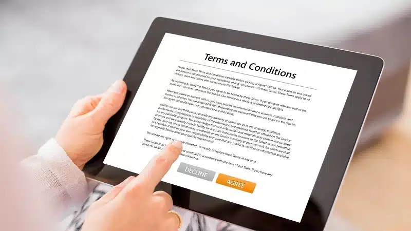 Terms & Conditions of Player