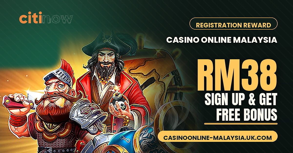 Casino Online Malaysia RM38 sign up free bonus banner